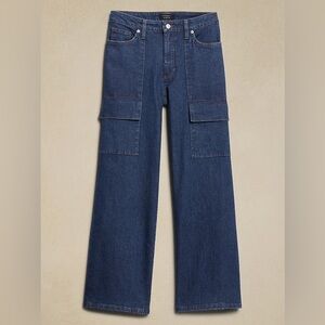 BANANA REPUBLIC MID-RISE STRAIGHT CARGO JEAN